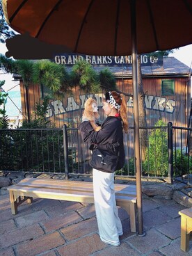 「SEVENDAYS=SUNDAY（セブンデイズサンデイ）のアイテム（MA-1）」を使った、kawaharaさん（レディース・160cm）の秋コーディネート