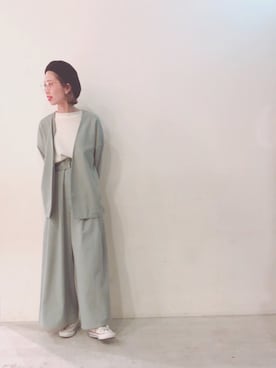 「SEVENDAYS=SUNDAY（セブンデイズサンデイ）のアイテム（ジャケット/アウター）」を使った、kawaharaさん（レディース・160cm）の冬コーディネート