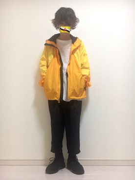 「NIKE ACG（ナイキエィシージー）のアイテム（ジャケット/アウター）」を使った、森元 和輝さん（メンズ・160cm）の秋コーディネート