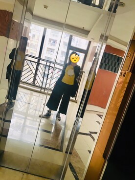 「ESPRIT（エスプリ）のアイテム（トップス）」を使った、HeyMinさん（レディース・162cm）の秋コーディネート