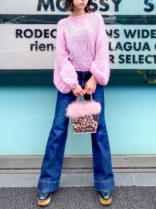 Yunica Slyのニット セーターを使ったコーディネート Wear