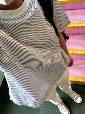 「LOGOS（ロゴス）のアイテム（バッグ）」を使った、貧民さん（レディース・165cm）の春コーディネート