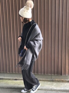 uaさん(レディース・153cm)の冬コーディネート