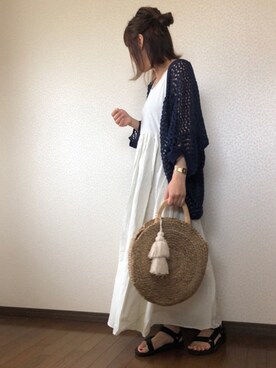 uaさん(レディース・153cm)の夏コーディネート