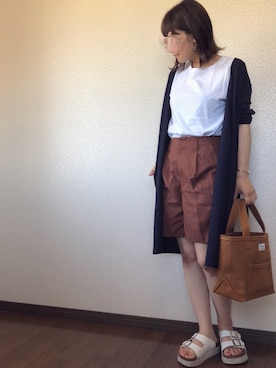 uaさん(レディース・153cm)の夏コーディネート