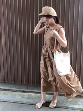 uaさん(レディース・153cm)の夏コーディネート