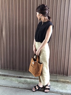 uaさん(レディース・153cm)の夏コーディネート