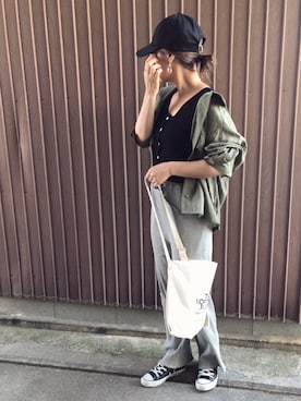 uaさん（レディース・153cm）の秋コーディネート