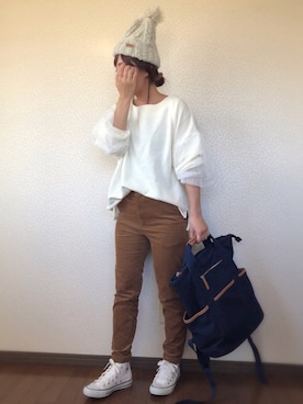 uaさん（レディース・153cm）の秋コーディネート