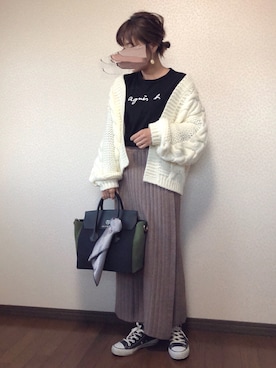 uaさん（レディース・153cm）の秋コーディネート