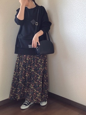 uaさん（レディース・153cm）の秋コーディネート