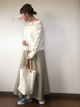 「Cawaii」｜uaさん（レディース・153cm）の秋コーディネート