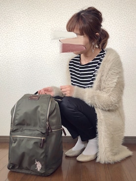 uaさん（レディース・153cm）の冬コーディネート