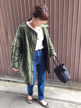 「アネット」｜uaさん（レディース・153cm）の冬コーディネート