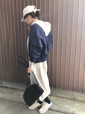 uaさん(レディース・153cm)の冬コーディネート