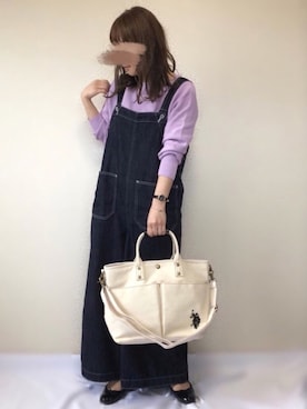 「ノーリーズ」｜uaさん（レディース・153cm）の春コーディネート