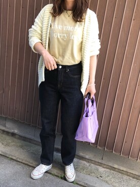 「平成最後のWEARISTAセンバツ」｜「アイテム（アクセサリー）」を使った、uaさん（レディース・153cm）の春コーディネート