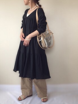 uaさん（レディース・153cm）の春コーディネート