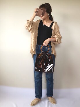 uaさん(レディース・153cm)の夏コーディネート