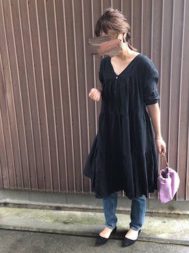 uaさん（レディース・153cm）の秋コーディネート