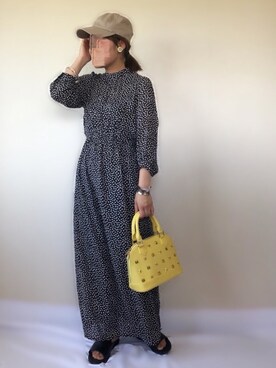 「petitcro」｜「アイテム（サンダル）」を使った、uaさん（レディース・153cm）の夏コーディネート