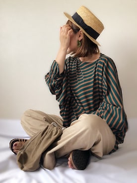 uaさん（レディース・153cm）の夏コーディネート