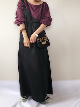 「アントマリーズ」｜「アイテム（アナログ腕時計）」を使った、uaさん（レディース・153cm）の秋コーディネート