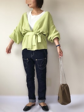 uaさん(レディース・153cm)の秋コーディネート