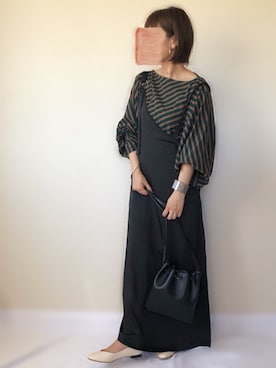 uaさん（レディース・153cm）の秋コーディネート