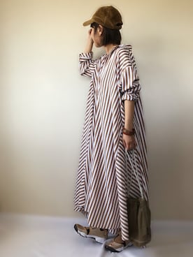「アロムリリー」｜uaさん（レディース・153cm）の秋コーディネート
