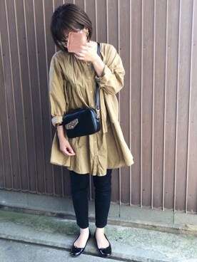 uaさん（レディース・153cm）の秋コーディネート