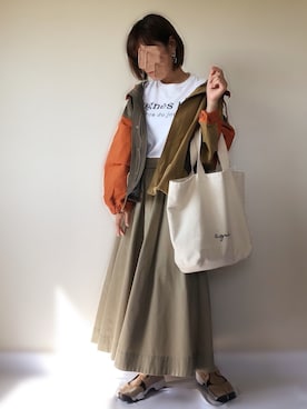 uaさん（レディース・153cm）の秋コーディネート