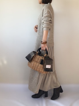 uaさん（レディース・153cm）の秋コーディネート