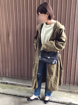 uaさん(レディース・153cm)の冬コーディネート