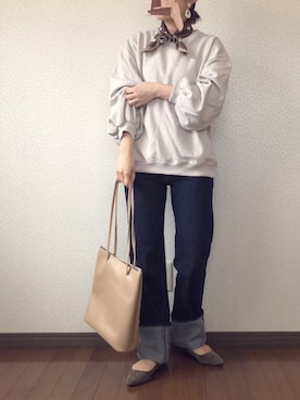 「DHOLIC（ディーホリック）のアイテム（財布/小物）」を使った、uaさん（レディース・153cm）の冬コーディネート