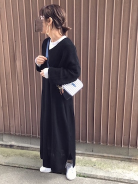 「ゴールディ」｜uaさん（レディース・153cm）の冬コーディネート