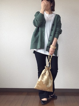 uaさん（レディース・153cm）の冬コーディネート