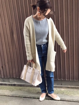 uaさん（レディース・153cm）の春コーディネート