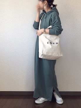 uaさん（レディース・153cm）の冬コーディネート