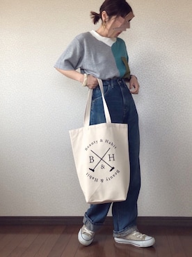 uaさん（レディース・153cm）の春コーディネート