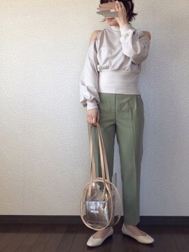 uaさん（レディース・153cm）の春コーディネート