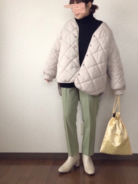 uaさん(レディース・153cm)の冬コーディネート