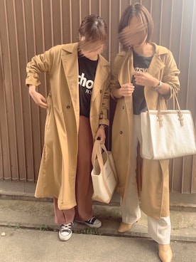 uaさん（レディース・153cm）の春コーディネート