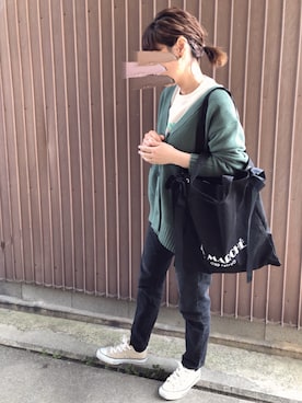 uaさん（レディース・153cm）の春コーディネート