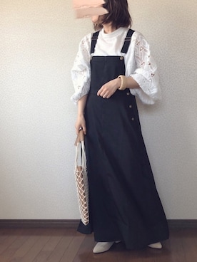 uaさん（レディース・153cm）の春コーディネート