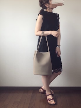 「petitcro」｜uaさん（レディース・153cm）の春コーディネート