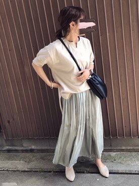 「petitcro」｜uaさん（レディース・153cm）の春コーディネート