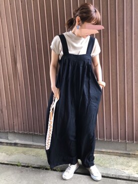 uaさん（レディース・153cm）の春コーディネート