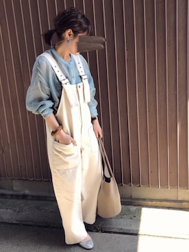 「ラメパンプス」｜uaさん（レディース・153cm）の春コーディネート