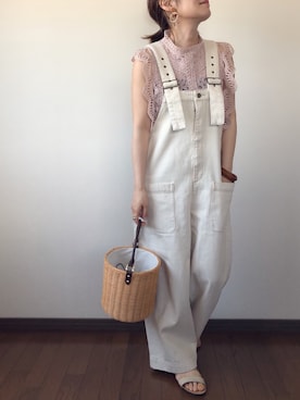 uaさん（レディース・153cm）の春コーディネート